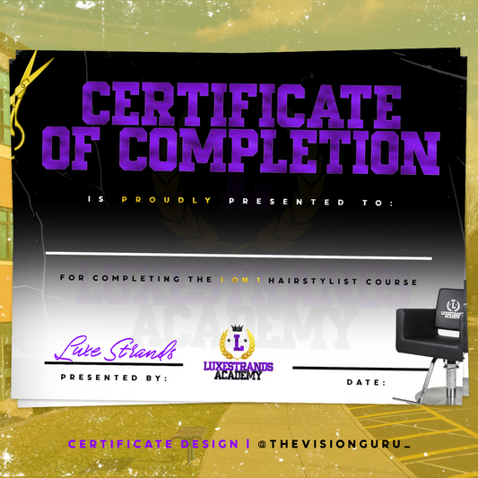 Certificate Design