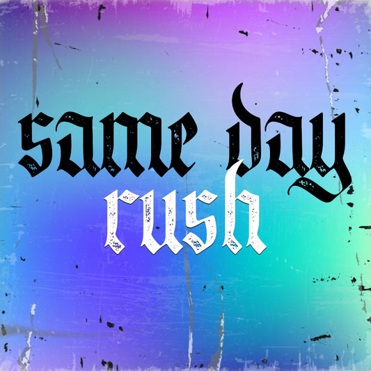 Same Day Rush Fee